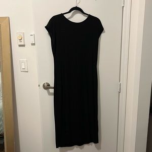 Rachel Zoe black midi dress